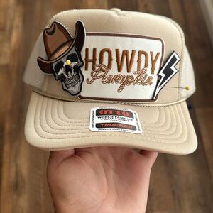 Patch trucker hat